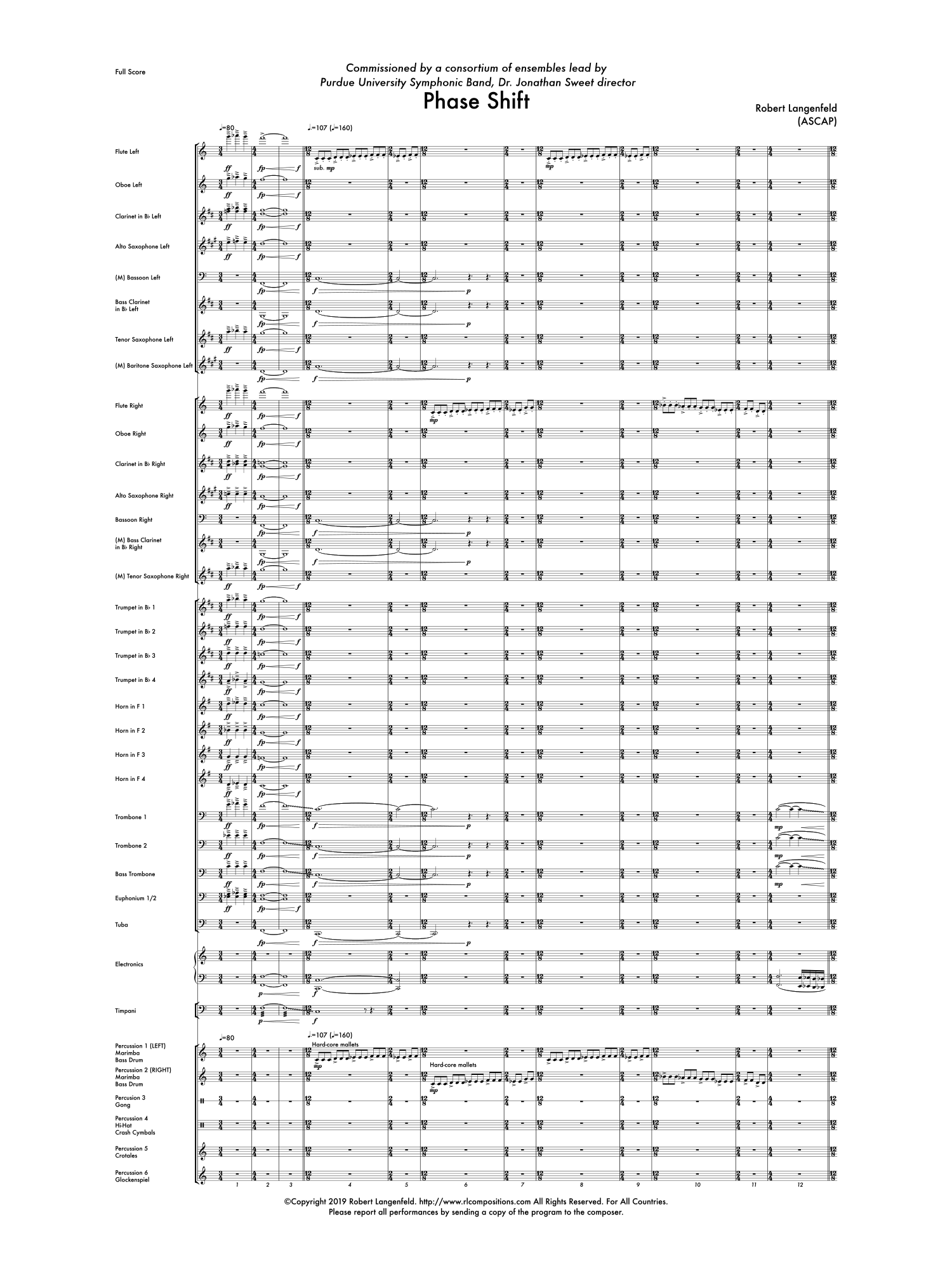Phase Shift Shop Robert Langenfeld Compositions