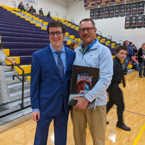 Myself and Byron Braasch post concert