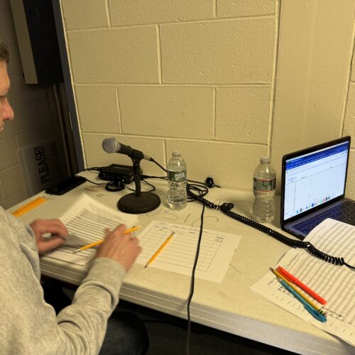 Dr. Todd Nichols, getting ready to run the session