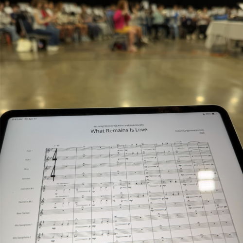 Rehearsal time!